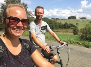 fietsen in de Ardennen
