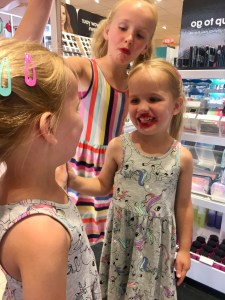 Lippenstift spiegelbeeld