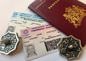 paspoort dreidel israël
