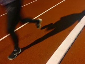 Hardlopen silhouet
