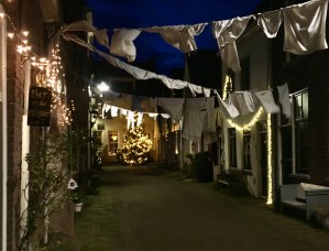 Wasgoed Kerst in Oud Kampen